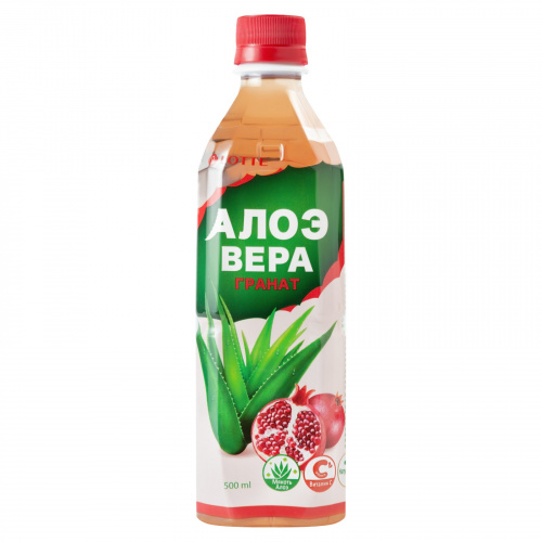 Напиток "Алоэ Вера-Гранат"  0,5л  1/20 - изображение jpg