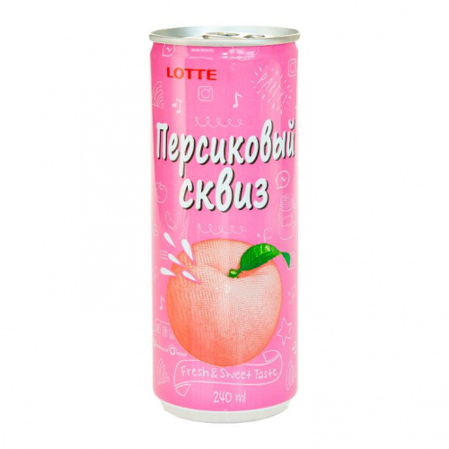 Напиток сокосодержащий фруктовый  Сквиз 240г персик 1/30 - изображение jpg
